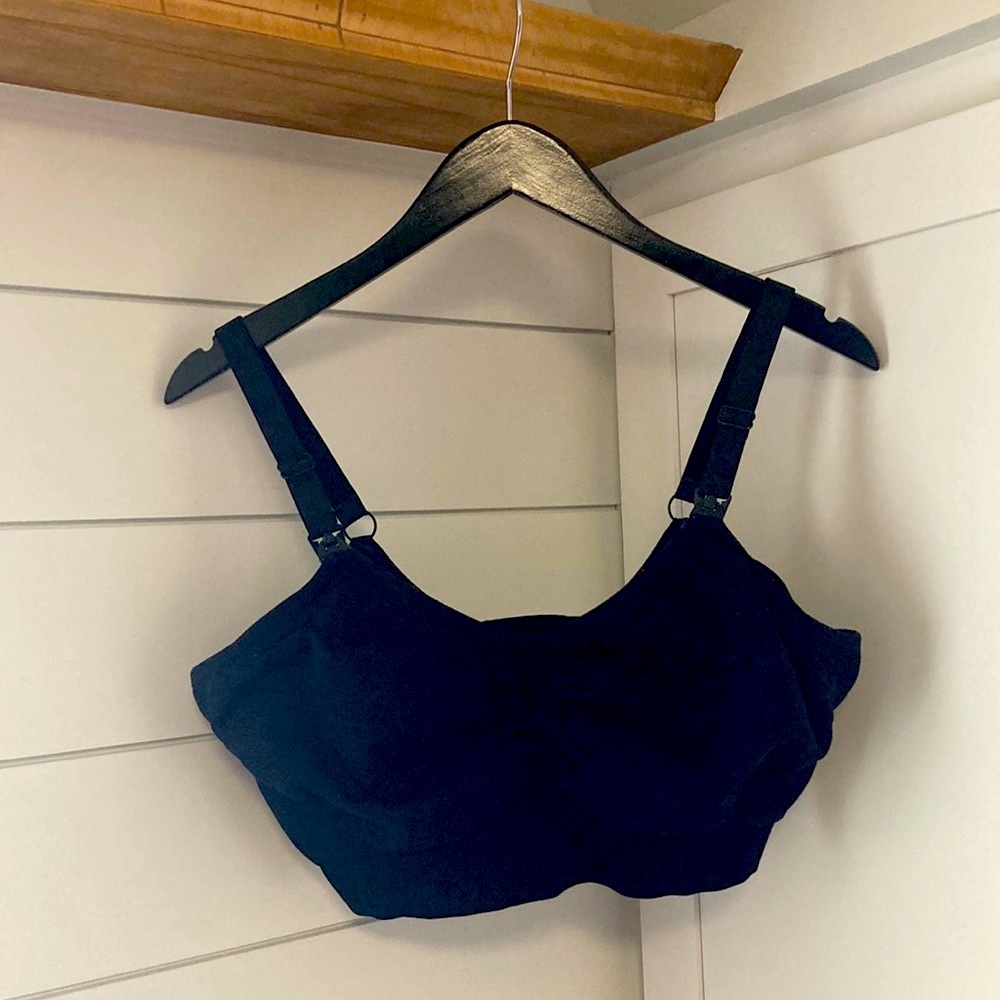 KINDRED BRAVELY Nursing + Pumping Bra Black Medium Busty M